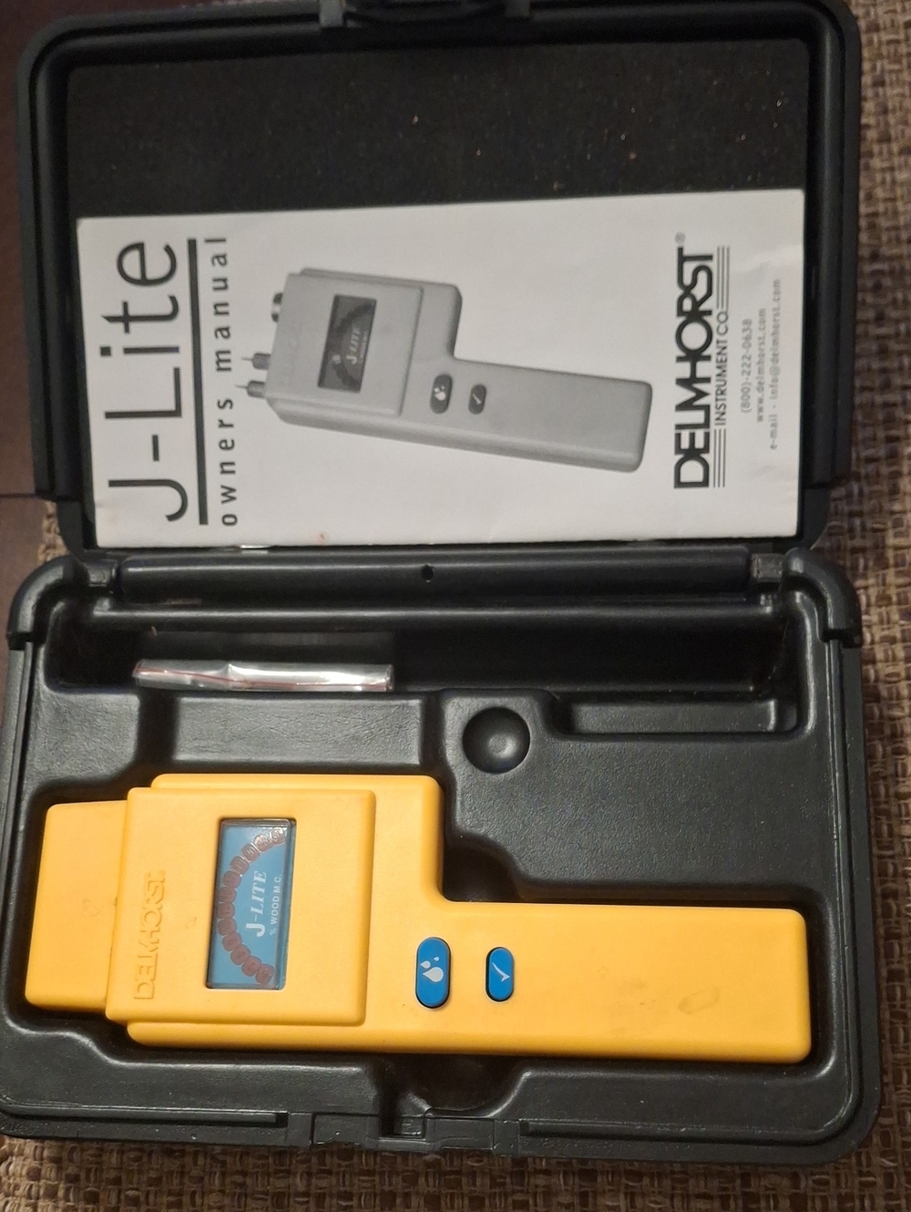 J-Lite Handheld Moisture Meter- Yellow